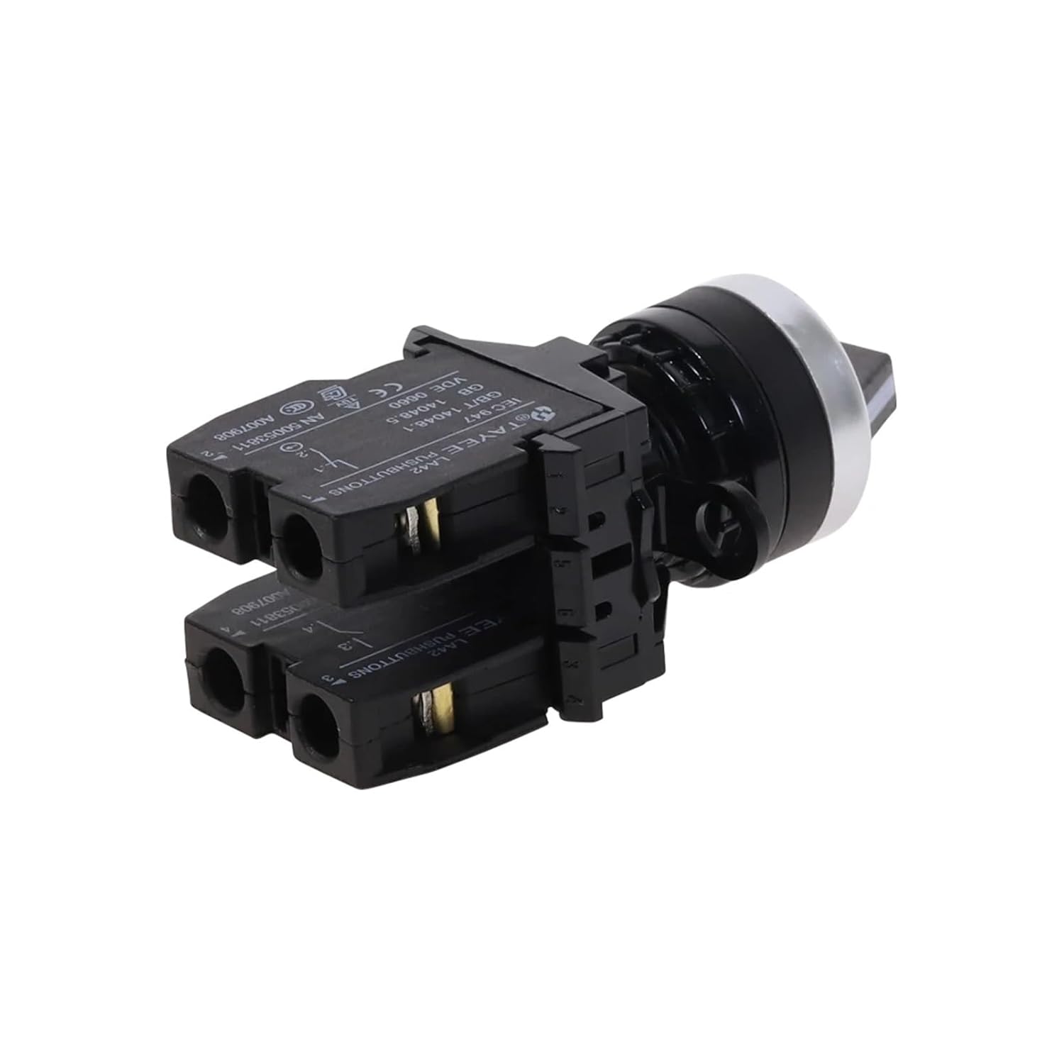 3 Position Selector Switch Push Button Type 1NO+1NC