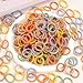 JOYOYO 300PCS Small Hair Ties,No Crease Durable Hair Ties, Baby Girl Elastic Hair Ponytail Holder Hair Accessories for Infants Toddlers Kids(Spring Color)