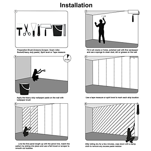 Chinese Style Magnolia Flowers Landscape Wall Murals, Modern Flower Branch Border 3D Wallpaper Mural, Wall Stickers Water Proof Bright Color For Dining Room（169.3"W X 118.2"H） #TOP6