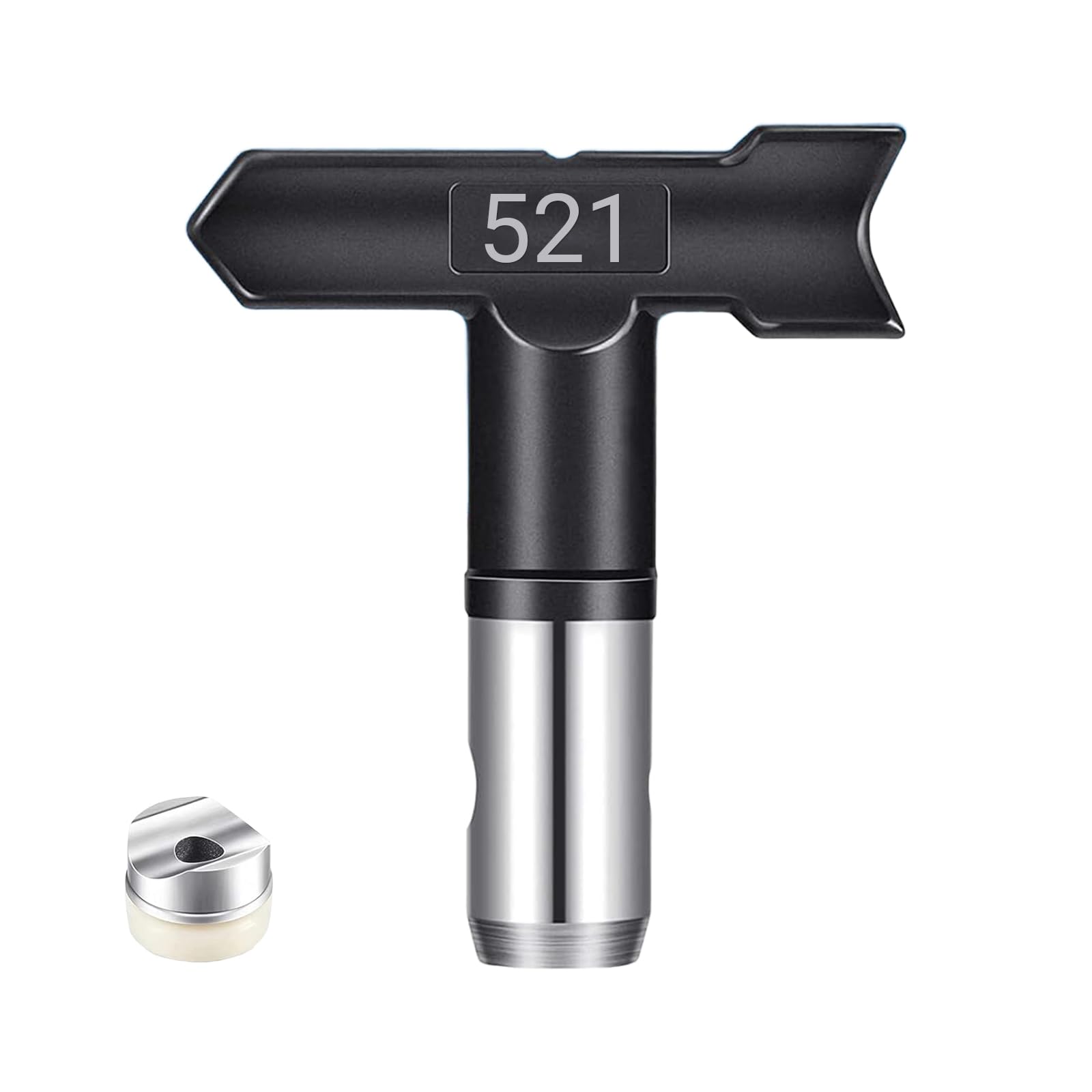 Embout de pulvérisation réversible TrueAirless 521 facile à nettoyer pour pistolet à peinture