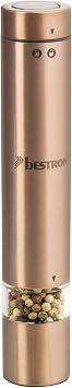 Bestron Copper Collection Pepper / Salt Mill - Copper