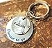 21st Anniversary, Traditional 2004 Nickel, 21 Down and Forever To Go Key Chain, Wedding Anniversary