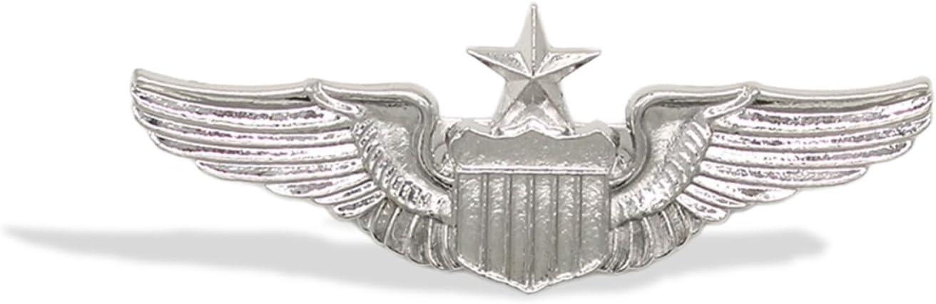 Flight Attendant Pin Air Force Pin Top Gun Pins Enamel Pilot Wings Pins for Backpacks Aviation Accessories Gift