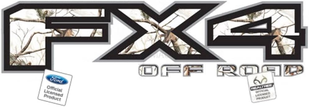 Decal Mods FX4 Off Road Truck Decals Stickers Realtree for Ford F150 - MAX4 (2015-2020) [Set of 2]