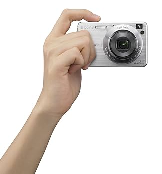 Sony CyberShot W110 Digital Camera - Silver (7.2MP, 4x
