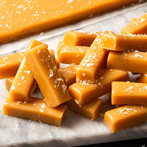 Julieann Handcrafted Gourmet Caramel Candy - Sea Salt: Family Recipe, Fresh And Natural Ingredients (No Preservatives), Individually Wrapped (4 Ounce) #TOP22