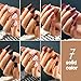 Teenitor Short Press on Nails,288Pcs Matte Acrylic Short Square Fake Nails Full Cover, Glitter Press On False Nails Glue on Nails