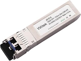 10GBase-LR SFP+ Singlemode Transceiver, 10G SFP 1310nm 10km&20km DDM Duplex LC SM Module, Compatible with HPE ProCurve/Aruba J9151A