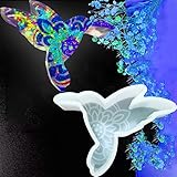 Hummingbird & Sunflower Car Freshies Mold- Woodpecker Bird Silicone Air Freshie Mold - Aroma Bead Fr