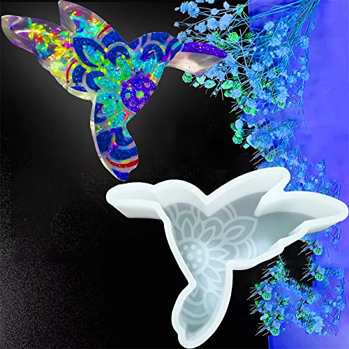 Hummingbird & Sunflower Car Freshies Mold- Woodpecker Bird Silicone Air Freshie Mold - Aroma Bead Freshener Mold -Epoxy Resin - Candle Soap Mold - Oven Safe【Upgraded Soft Material】 #TOP9