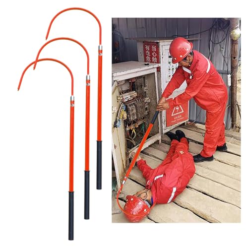 Gancho de rescate aislado de 1 m para la atención de emergencia de bomberos (pack de 3) 2
