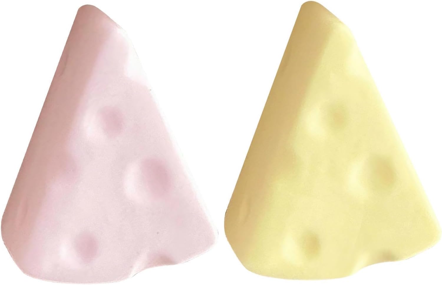 Sensory Squeeze Toy - Cute Soft Cheese Fidget, Stress Relief Handheld with Tactile Comfort Feature, Ideal for Kids Teens Adults Classroom Home Travel Study Party Holiday Birthday