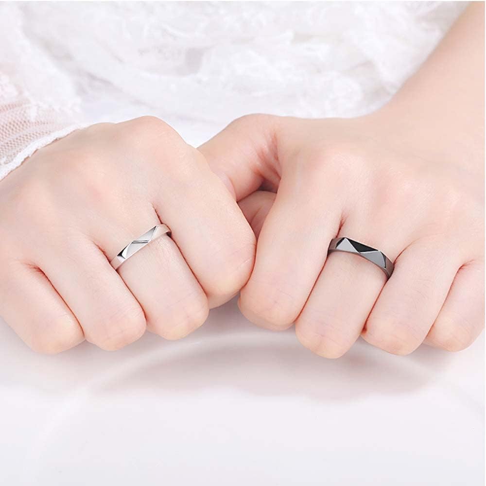 Statement Ring for Couples Bamboo Ring for Women Men Adjustable Wedding Trendy Gold Plated Rings Jewelry Gift