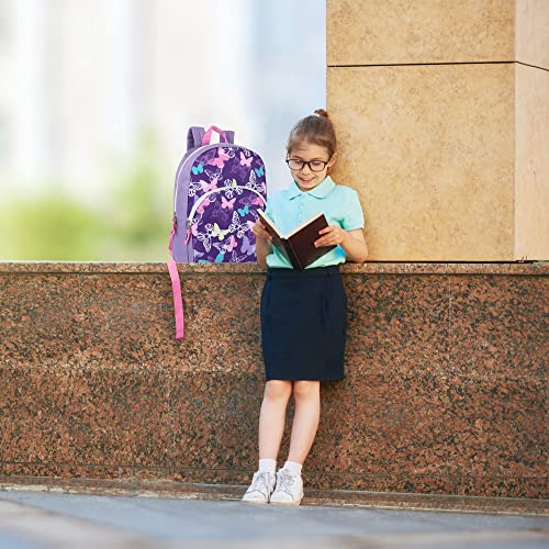 Trail Maker Wholesale Kids Backpacks For Boys, Girls Bulk Backpacks 24 Pack With Fun Patterns, Adjustable Padded Straps (Girls Assorted Colors (Pack 2)) #TOP5