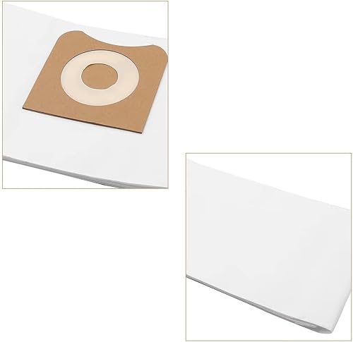 Miniatura 6 de Paquete de 2 filtros de repuesto VF3500 para aspiradoras Ridgid de 3 a 4.5 galones + 4 bolsas de filtro VF3501 compatibles con aspiradoras Ridgid de