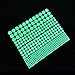 Glow in The Dark Wall Stickers, Buery 407 Pcs Removable Glow in Dark Dots Wall Decals Stickers Room Decor Kit, Adhesive Dots Luminous Ceiling Decals for Kids Bedroom Halloween Home Decoration