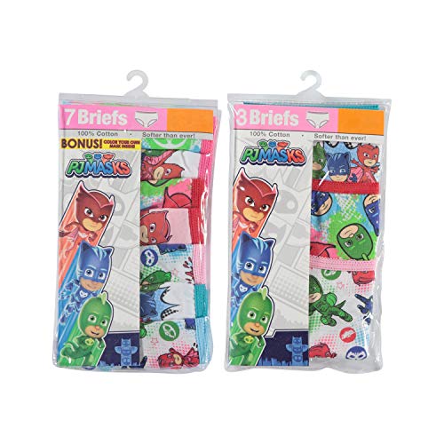 Pj Masks Girls Pj Mask Toddler Girl Multipacks Briefs, Pj Tg 10Pk, 4T Us #TOP1