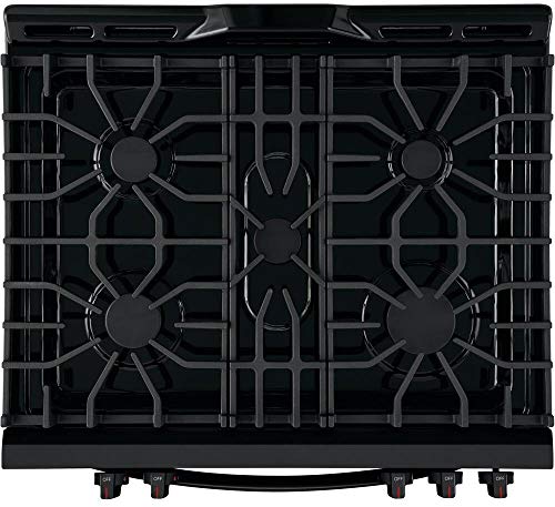 Frigidaire Ffgh3054Ub 30" Slide-In Gas Range With 5 Burners 5 Cu. Ft. Oven Capacity Self Clean And Storage Drawer In Black #TOP3