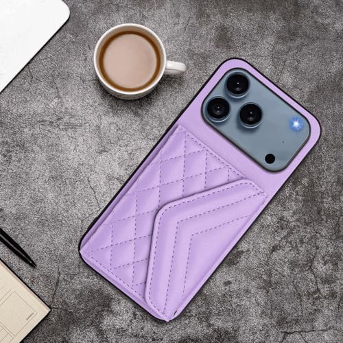 Étui compatible avec iPhone 17 cuir noir à fentes portefeuille mode - 5