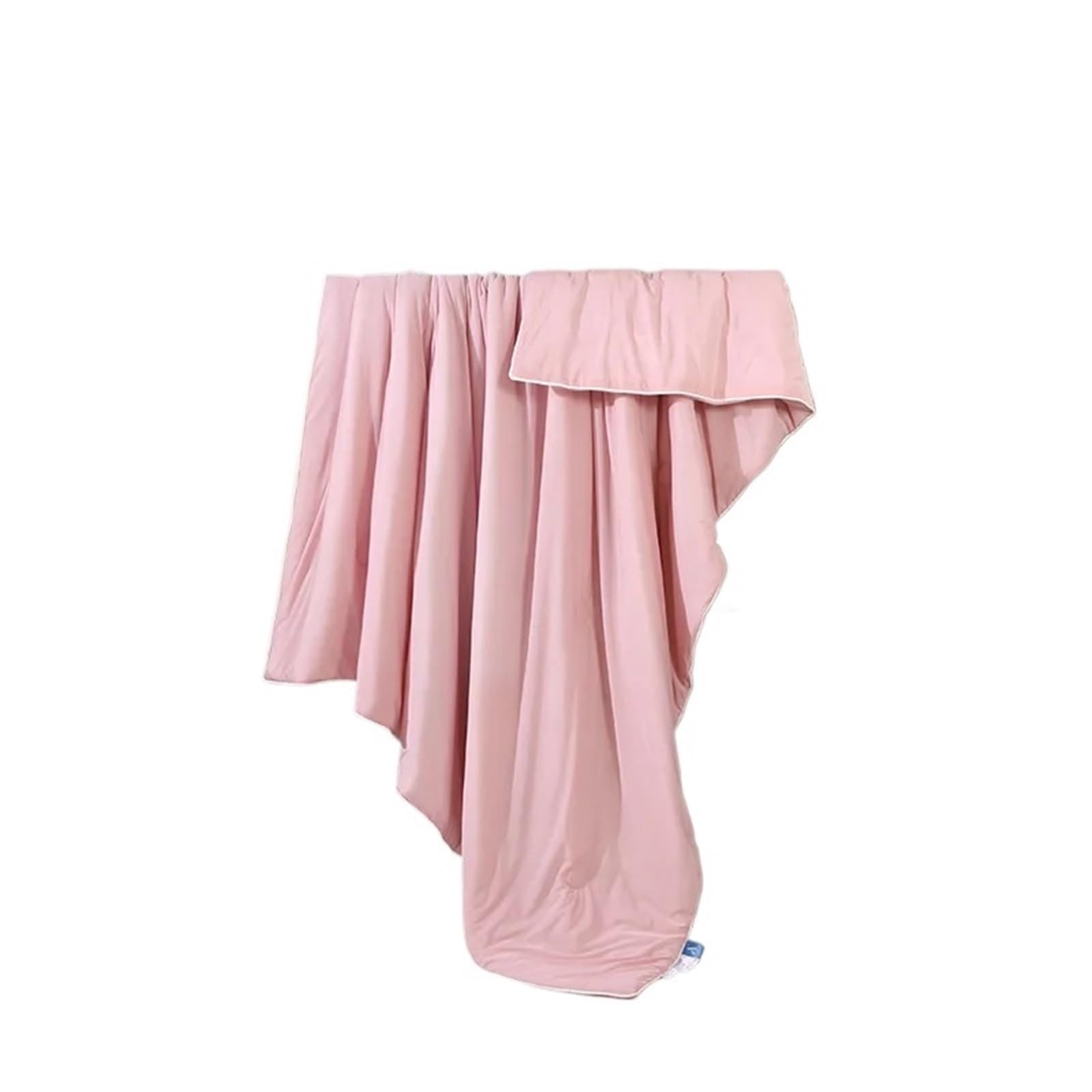LQZAXSRDR Cooling Blanket for Summer, Cooling Blanket Multicolor Multiple Sizes Lightweight Polyester Summer Quilt(Pink,150x200cm)