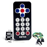 Mini Infrarot Wireless Remote Control Kit besteht aus ultradünner Infrarot-Fernbedienung und 38KHz Infrarot-Empfängermodul.