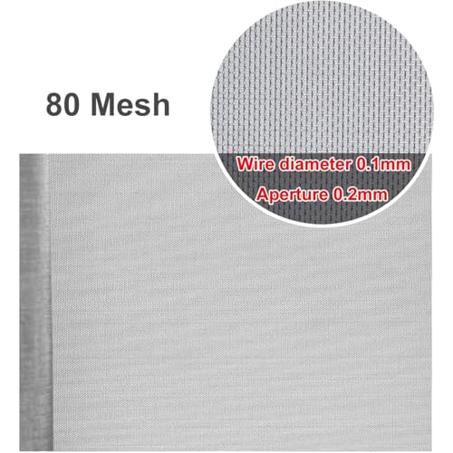 Filtro de malla de acero inoxidable 80 mesh para ventilación y protección 4