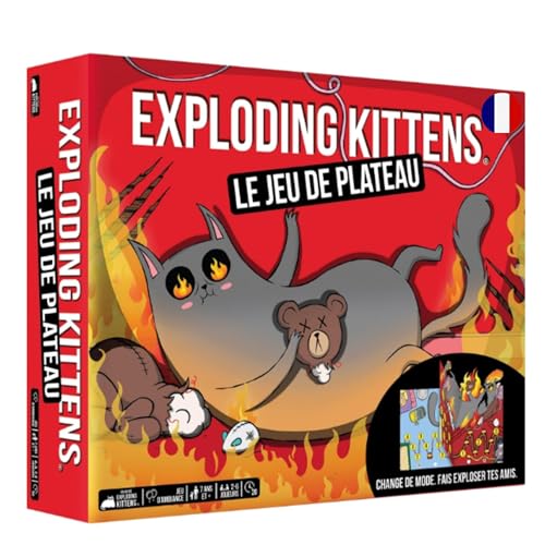 Asmodee - Exploding Kittens - Le Jeu de Plateau - Jeu...