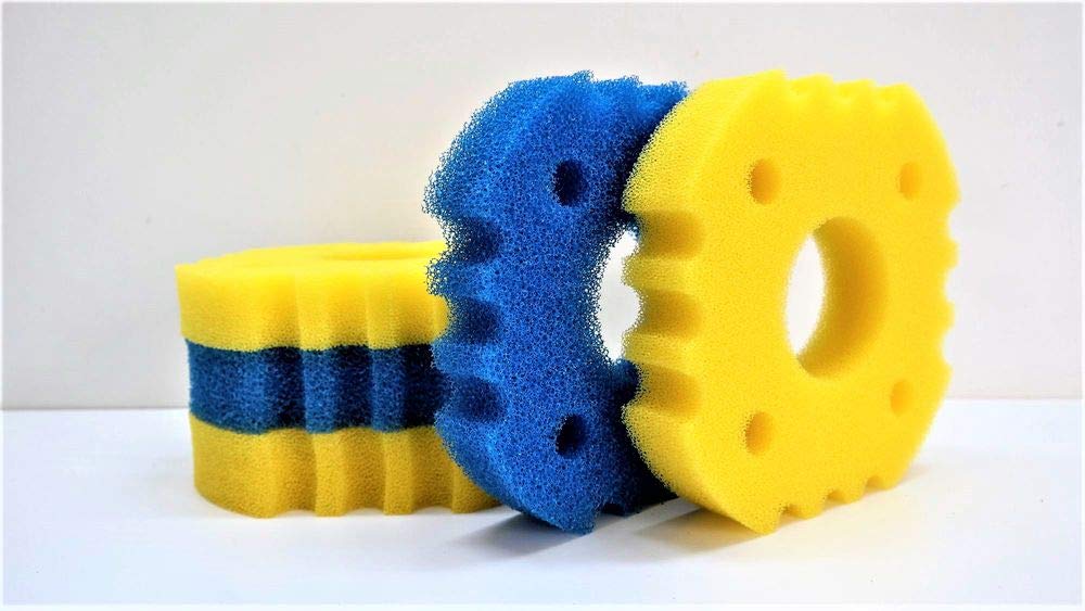 Spugne Di Ricambio Per Filtro Stagno CPF-2500 - Set 4 Pezzi | Per Laghetti E Ruscelli - Foto 4