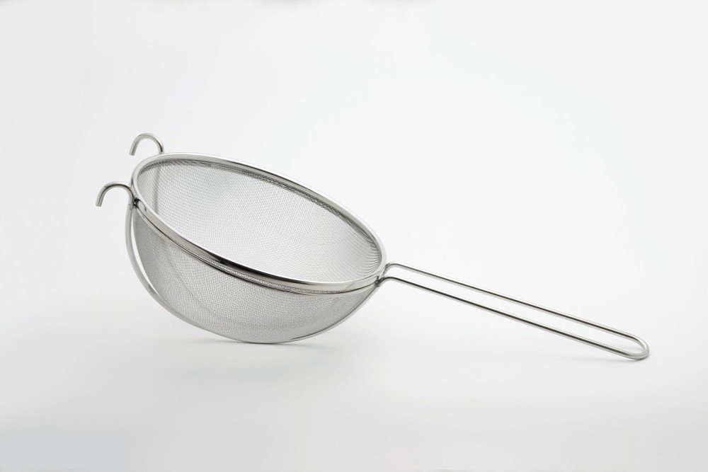 Weis Passier-/Brühsieb aus Edelstahl mit 1,25 mm Maschenweite und einem Durchmesser von 30 cm, 17030