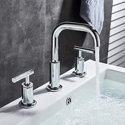 Robinet de baignoire chaude et froide à 3 trous pour stopper les variations thermiques