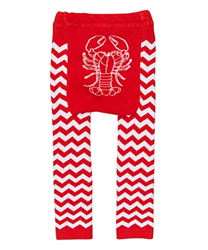 Doodle Pants - Red Lobster Leggings - Medium