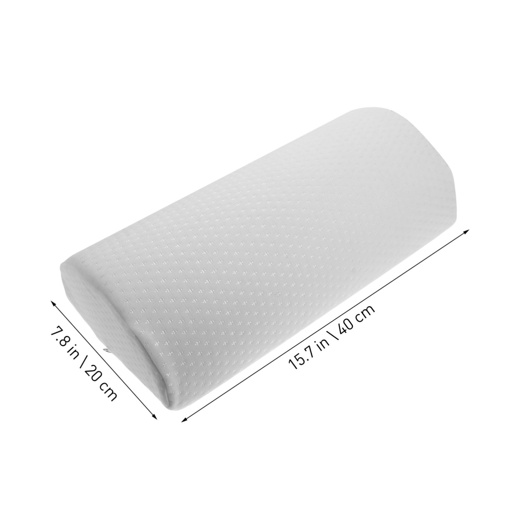 Didiseaon 1 PC Leg Pillow Knee Pillow Creative Leg Cushion Comfortable Headrest Convenient Knee Cushion Office Back Cushion Durable Back Cushion Lightweight Pillow Memory Foam White