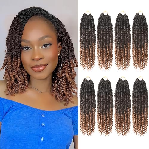 Bileaf Passion Twist Hair 10 Inch Crochet Hair Pre Lopped