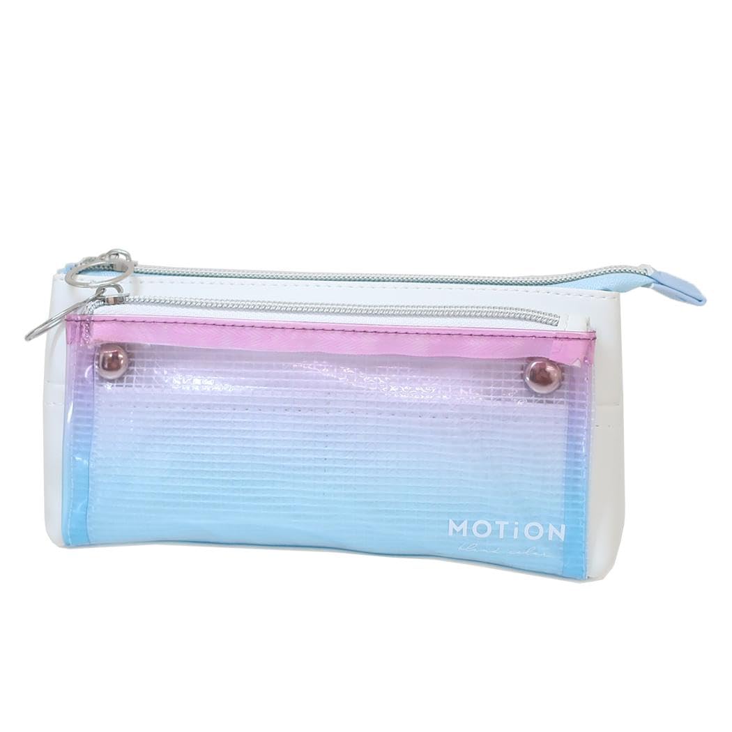 Amazon.co.jp: MOTiON[筆箱]クリアサンカクマルチペンケース 新入学