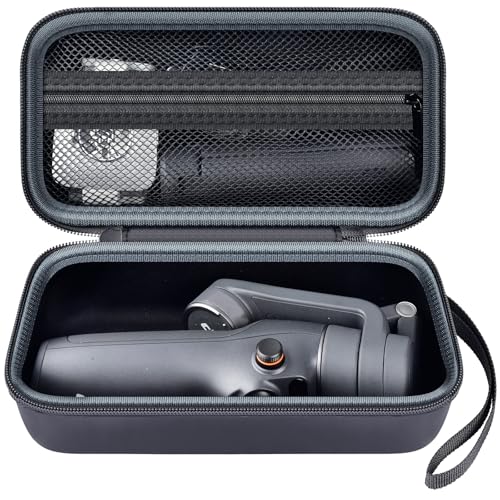 Hülle für DJI Osmo Mobile 6/7 Smartphone Stabilisator, Tasche für 3-Achsen Handheld Gimbal, Tragetasche für OM6 Verlängerungsstange & Magnetische Handyklemme 3 & Grip Stativ Zubehör - Nur Hülle