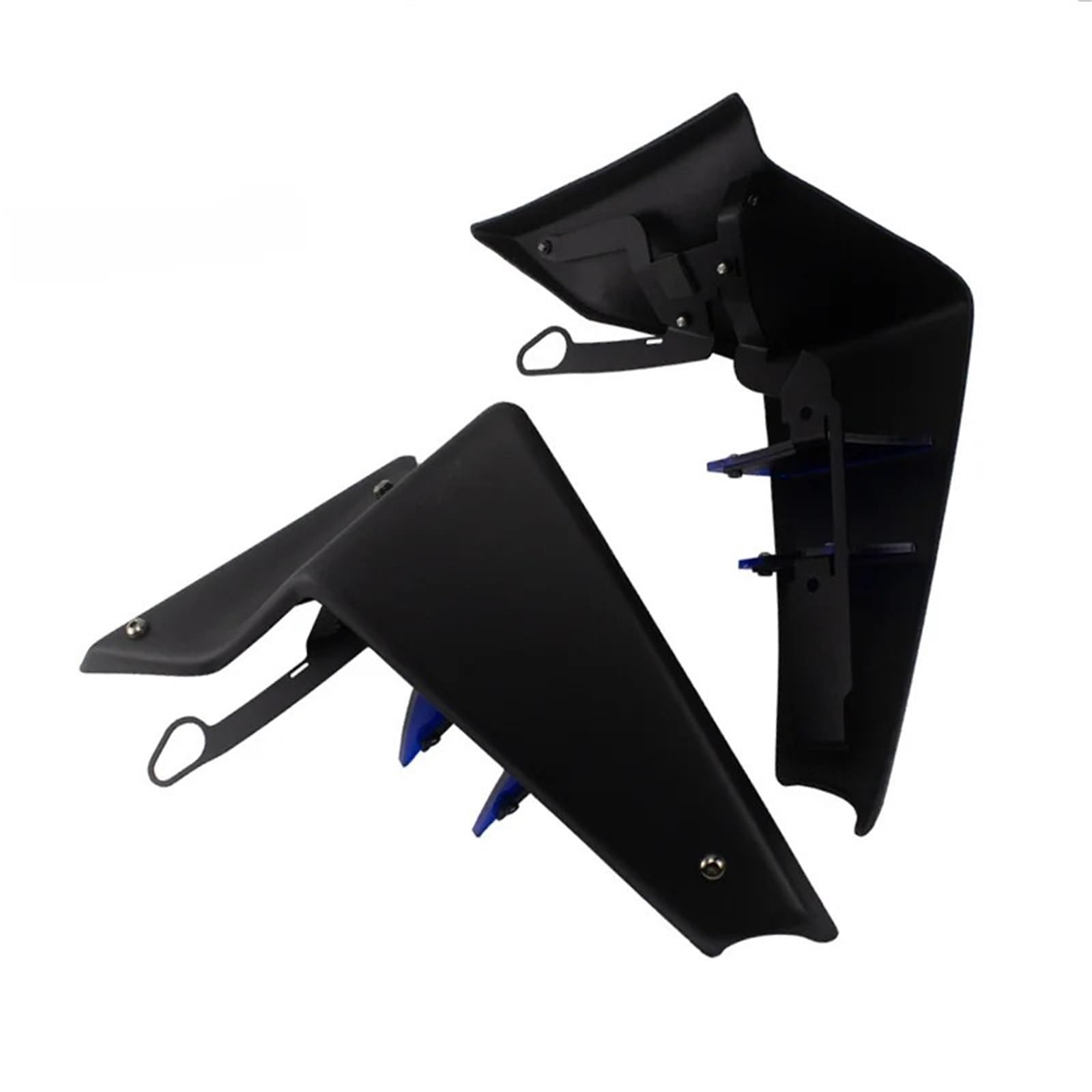 Pasuje do motocykla YAMAHA MT-09 SP 2021-2023 MT09 21-23 Sport Downforce Naked Side Spoilers Aerodynamiczny deflektor skrzydła(Blue)