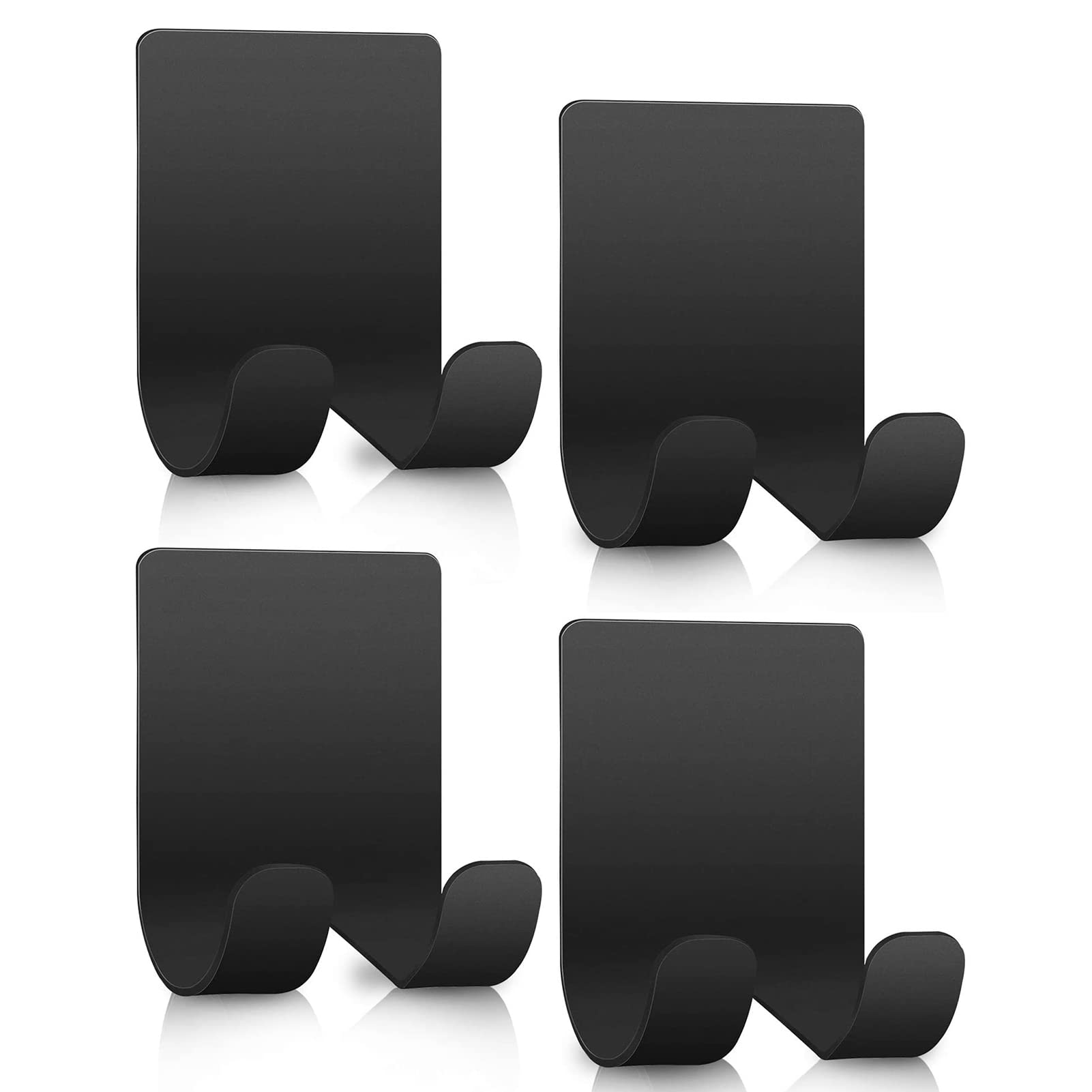 Viniso Razor Holder Shaver Hook Hanger Stand for Shower Shaving Stands Heavy Duty Self Adhesive Hooks Utility Storage Hook Razor Bathroom Kitchen Organizer for Towel Bathrobe Coat Pack of 4 (B0B1WGP6KK) Amazon Price History, Amazon Price Tracker