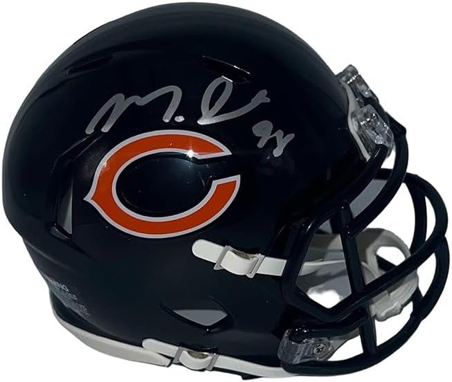 Montez Sweat Signed Mini Helmet JSA