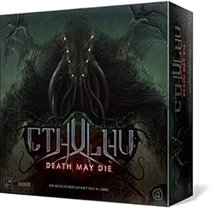 CMON | Cthulhu: Death May Die | Juego de Mesa Cooperativo de Misterio y Horror para Adultos y Jóvenes | A Partir de 14 Años | De 1 a 5 Jugadores | 90-120 Minutos por Partida | Español