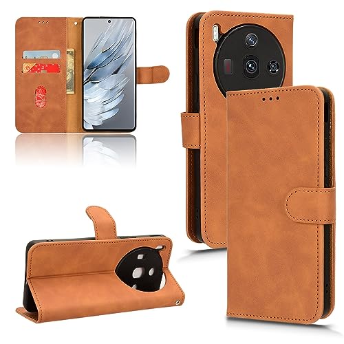 �Ή��@�� for ZTE Nubia Z50S Pro �}�O�l�b�g���J�J�[�h�z���_�[�t���t���b�v�X�^���h�P�[�X�J�o�[ Brown