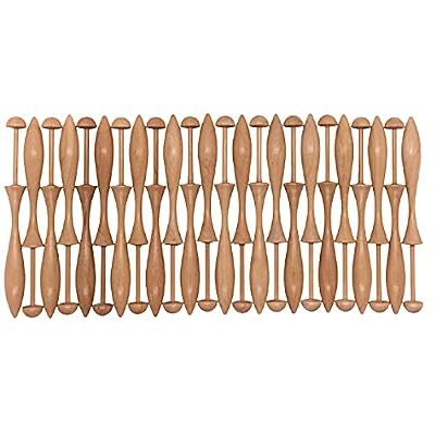 Bobbin Lace Bobbins Danish Style Sets of 12, 24, 50, Lacemaking Bobbins. 4.25 Inches Long. Crafted from Natural Hardwood. Bobbin Lace Online Lace Making Supplies Lace Makers Collection (12)