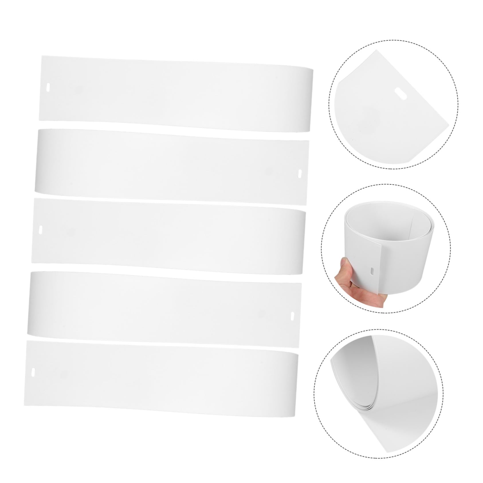 HOMSFOU 15piezas Slats De Reparación para Kit De Reemplazo De Lamas para De Instalación y Ventanas y Puertas