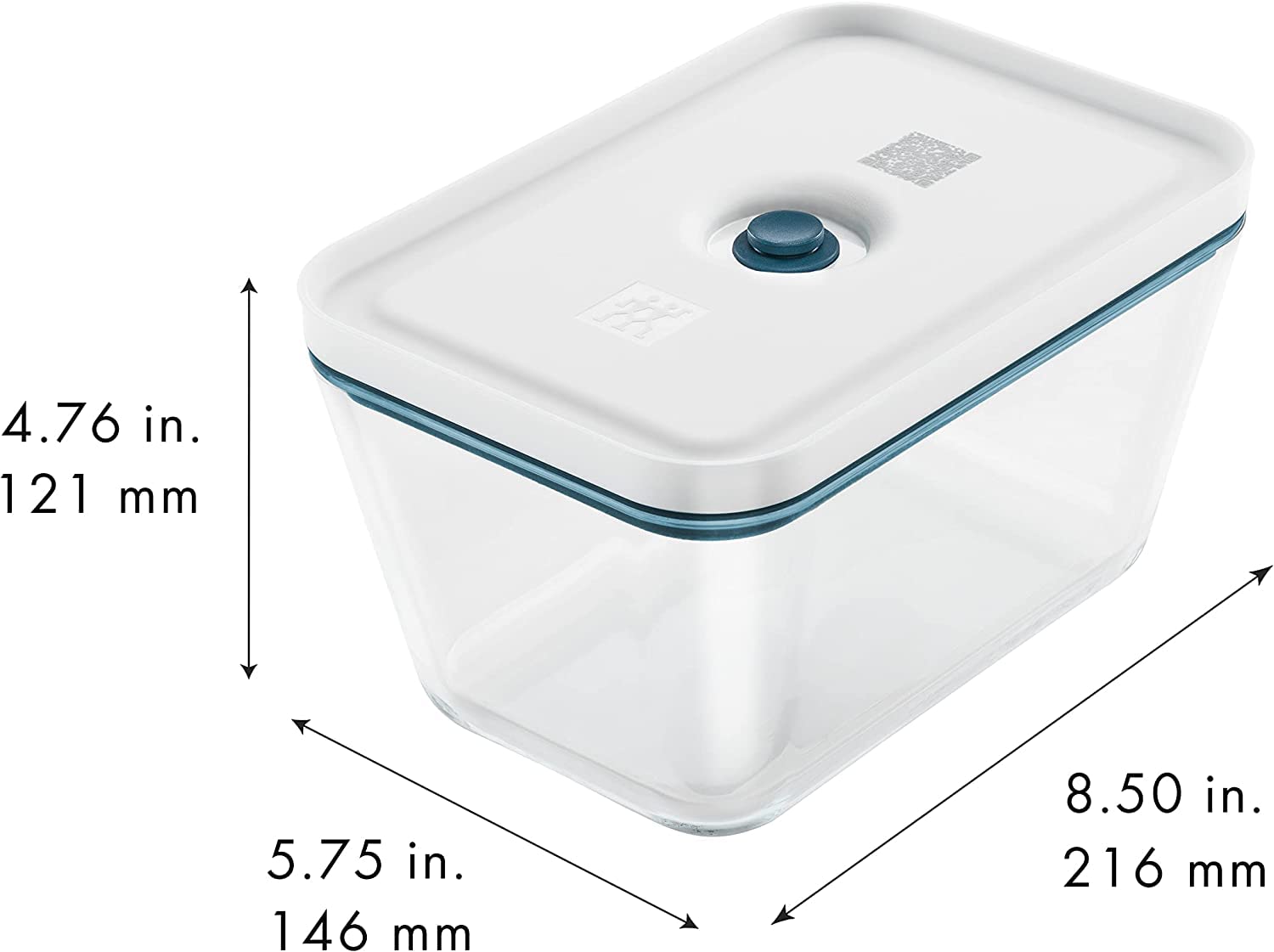Zwilling Fresh & Save Vakuum Boxset, S/M/L, 3tlg, Glas, La Mer