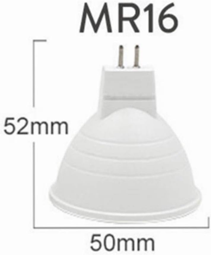 MR16 LED Bulb 24V 5W - 50W Equivalent GU5.3 Base -for Home, Recessed, Accent, Track Lighting, Pack of 2 (Color : Cool White)