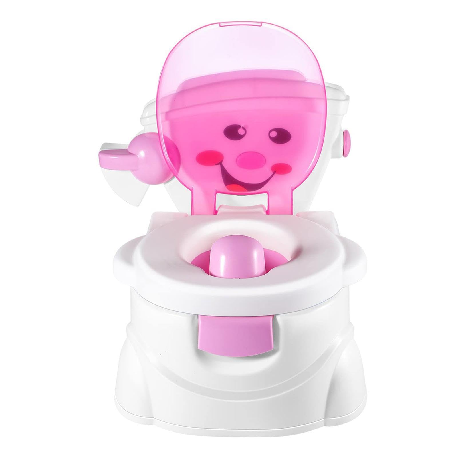 Töpfchen-Trainer-Toilette | Spritzwassergeschützte | Töpfchentrainingstoilette mit Papierstange | Töpfchentrainingssitz für Kleinkinder