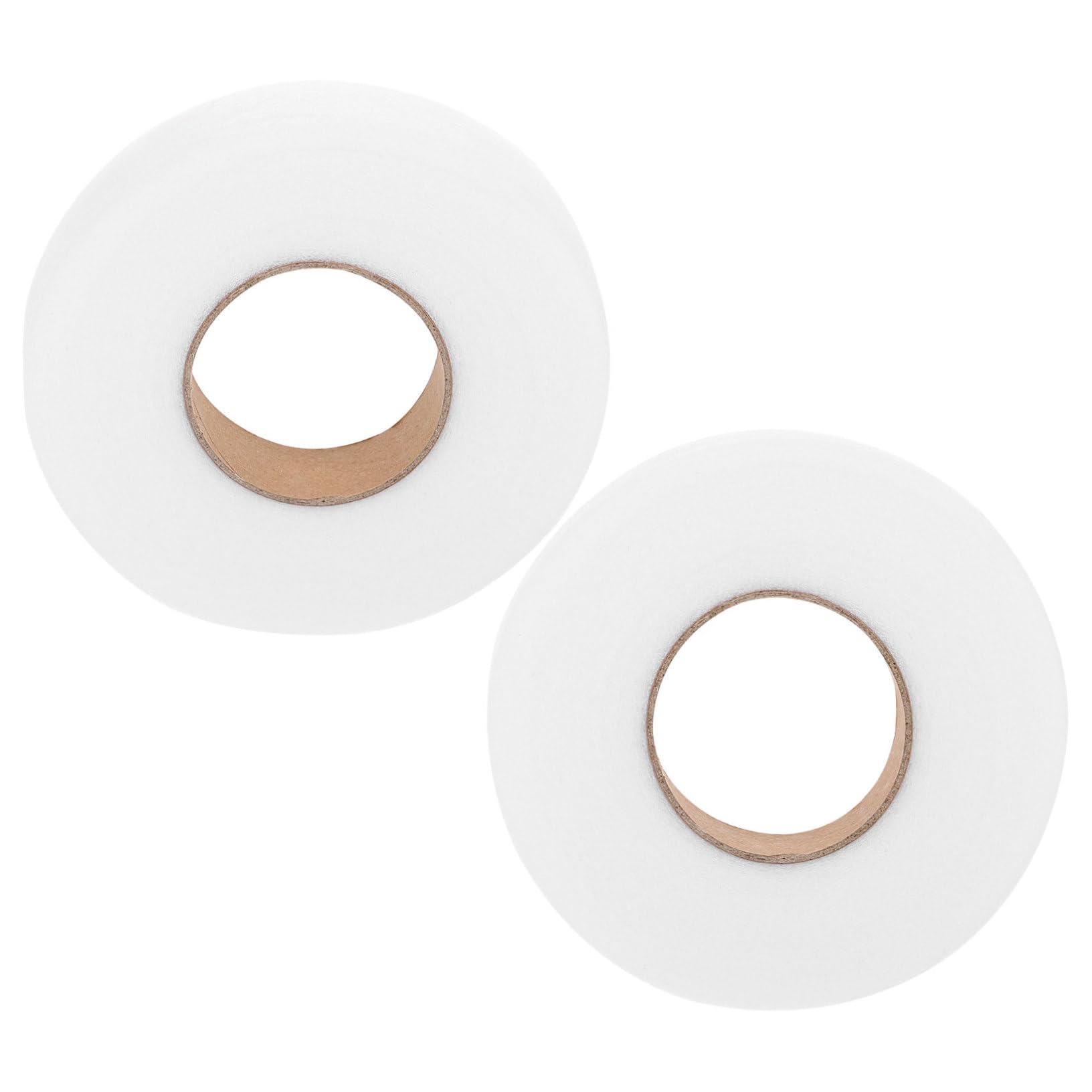 Lurrose 8rouleaux Bande Adhésive Double-face Pour Ourlets Tapes Thermocollants Blancs Pour Couture Et Décoration Accessoires De Vêtements