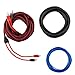 DS18 OFCKIT8 Ultra Flex Advance 8 Gauge Complete Amplifier Installation Wiring Kit 8GA with Fuse Holder and 80 Amp Fuse - Up to 960 Watts, OFC 100% Cooper