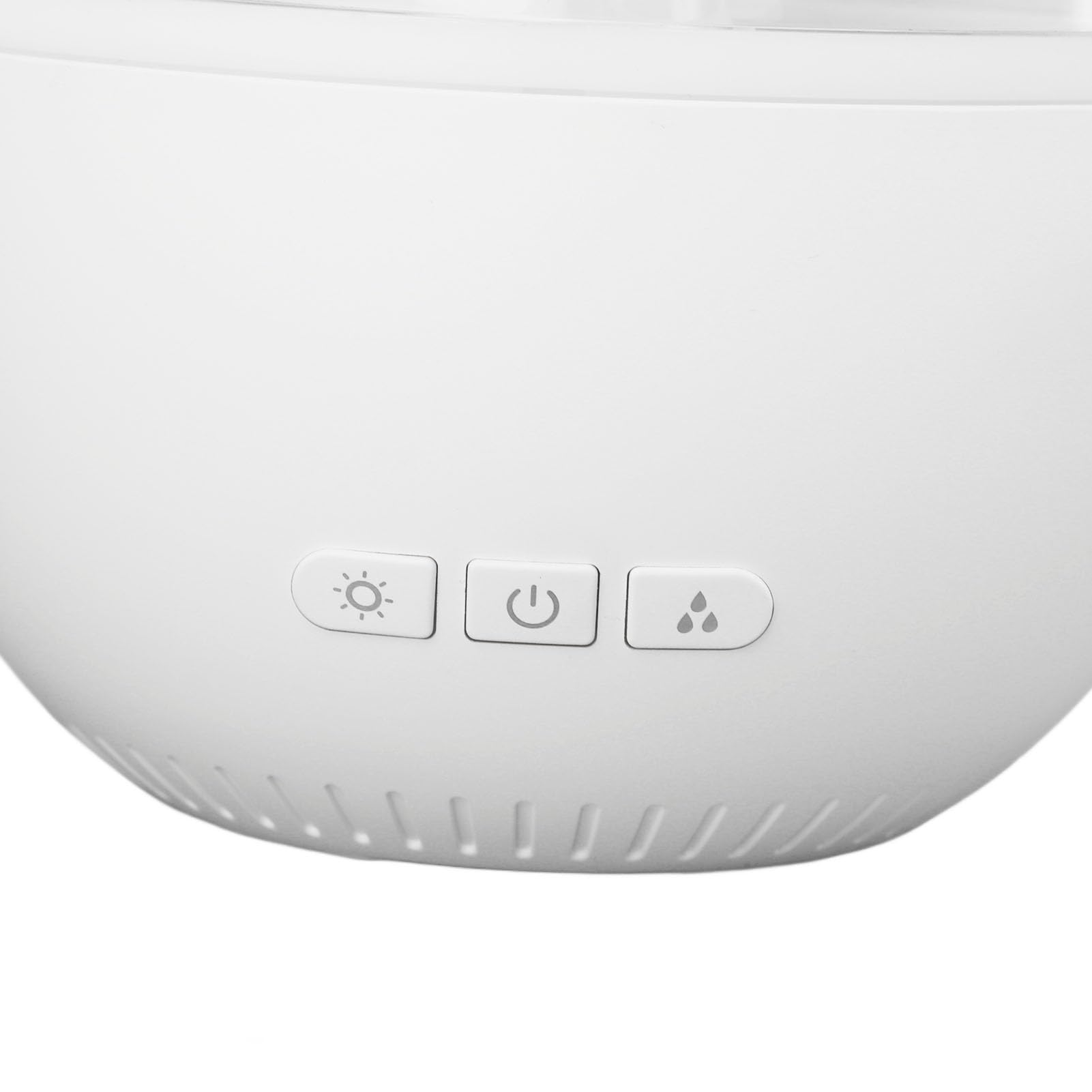 Umidificatore a Goccia D'acqua con Pioggia Regolabile e Rumore Bianco per Camera da Letto Luce Notturna di Ricarica di Tipo C da 450 Ml