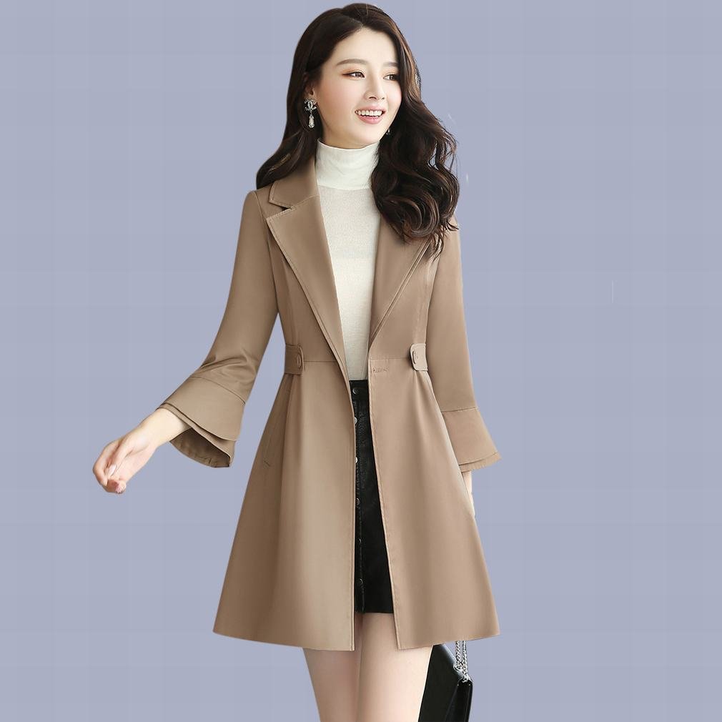 GZ Abrigo Largo Mujer Midi Long Coat