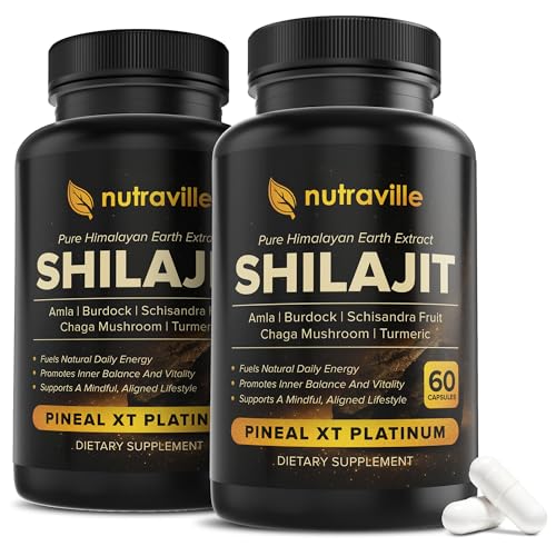 Pineal XT Platinum – Pure Himalayan Shilajit Supplement – Support...